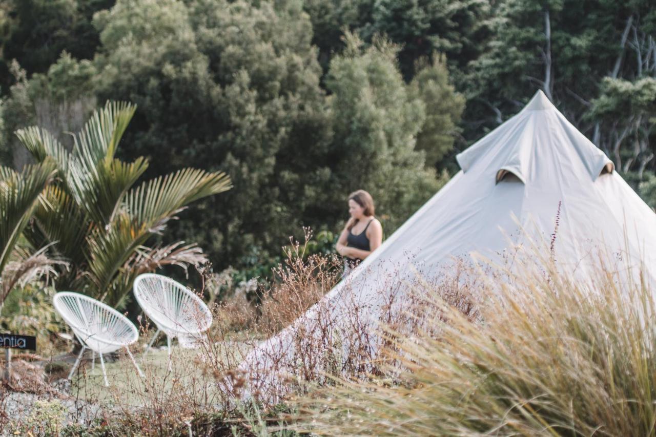 Aotearoa Surf Eco Pods Hotel Te Arai Ngoại thất bức ảnh
