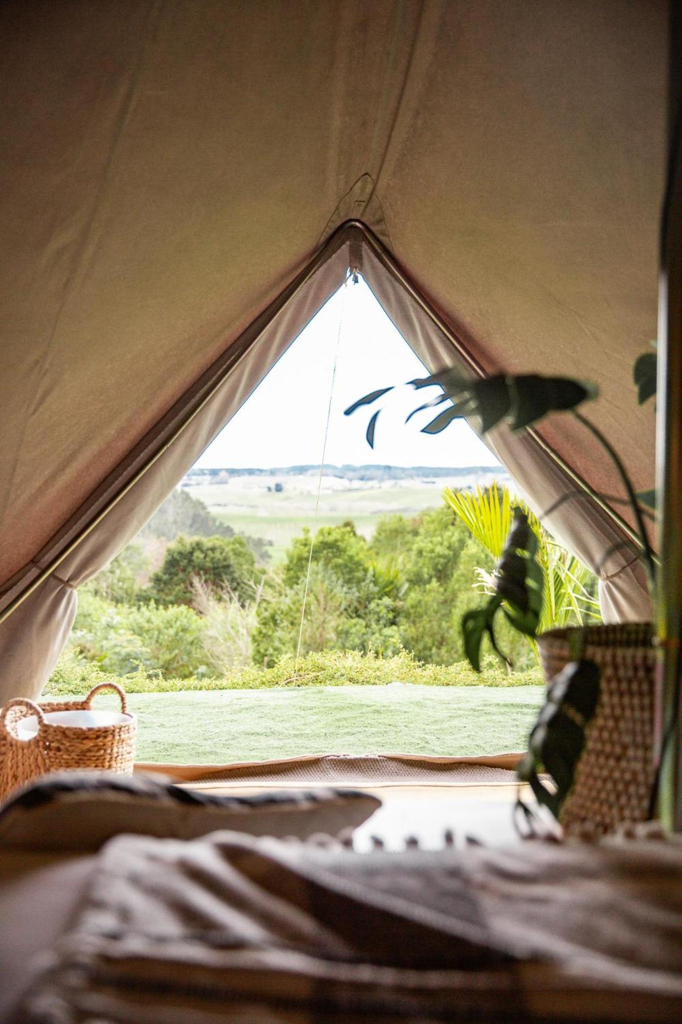 Aotearoa Surf Eco Pods Hotel Te Arai Ngoại thất bức ảnh