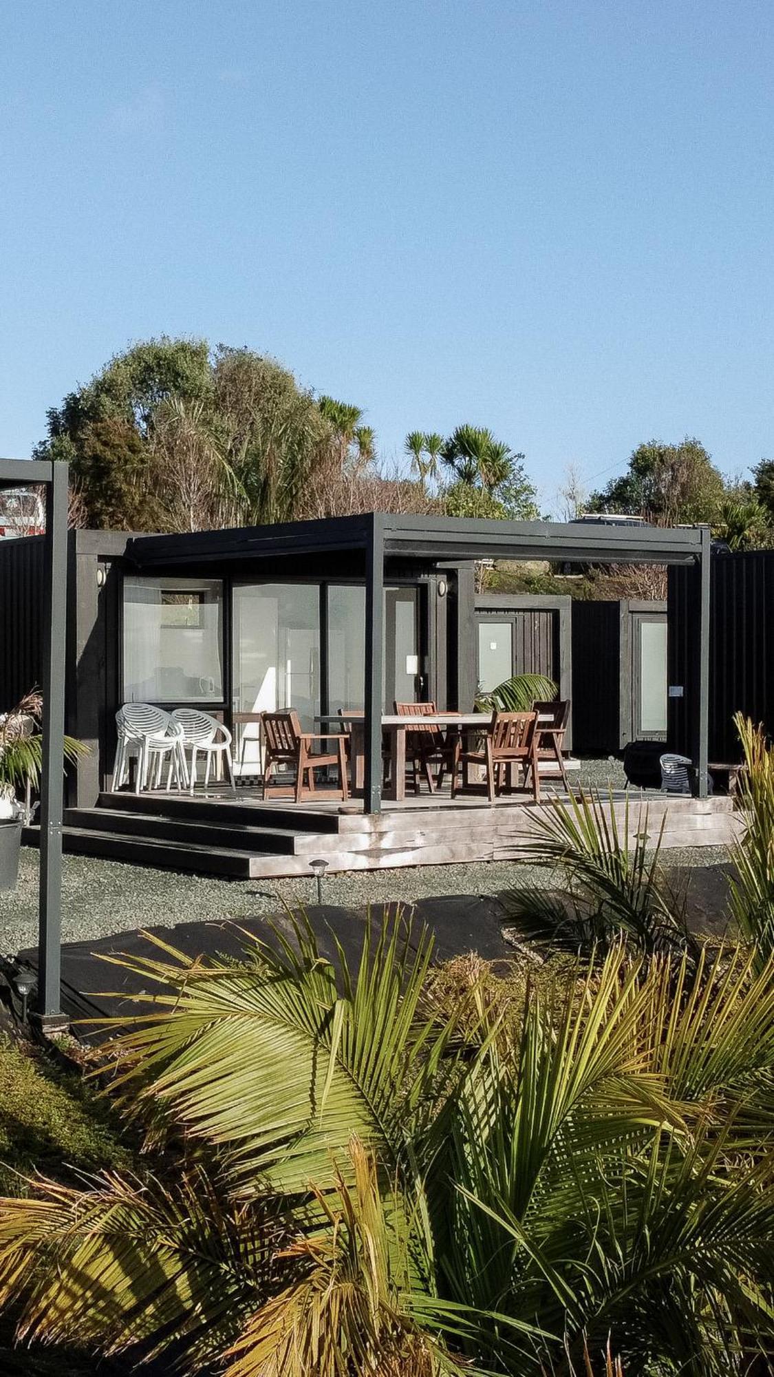 Aotearoa Surf Eco Pods Hotel Te Arai Ngoại thất bức ảnh